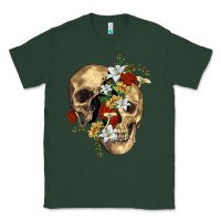 Sports Green nature skull Classic Tee - RanaPortraitStore