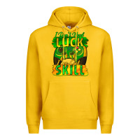 Lemon I don't need luck i've got skill st. patricks day Premium Hoodie - FaDigitalArtStudio