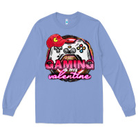 Colony Blue Gaming is my valentine Long Sleeve Tee - HowdyJamesFarm