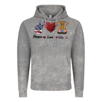 Cloud Rock Peace Love Veteran Vintage Hoodie - Bettercallsaul