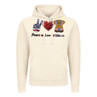 Vintage Artic Peace Love Veteran Vintage Hoodie - Bettercallsaul
