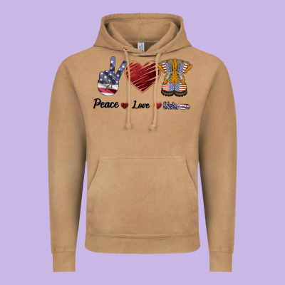 Peace Love Veteran Vintage Hoodie Designed By Bettercallsaul
