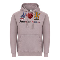 Vintage Zinc Peace Love Veteran Vintage Hoodie - Bettercallsaul