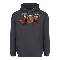 Smoke Joy Longhorn Heavyweight Hoodie - CowhideDigitalArt
