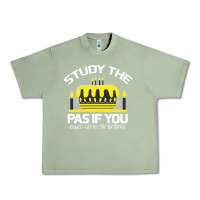Oil Green Study the past if you would define the future shi Urban Heavy Tee - Bettercallsaul