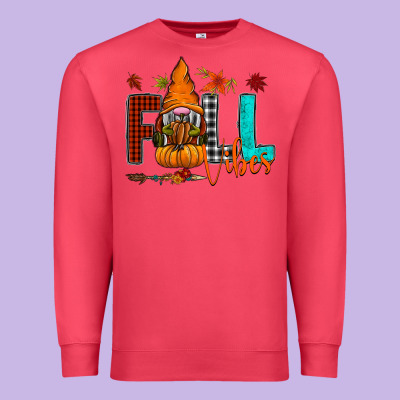 Fall Vibes Premium Sweatshirt Designed By Cowhidedigitalart