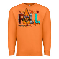 Carrot Fall Vibes Premium Sweatshirt - CowhideDigitalArt