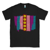 Black Western Farm Life Sunflower Brush Strokes Classic Tee - Bettercallsaul