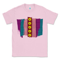 Bubblegum Pink Western Farm Life Sunflower Brush Strokes Classic Tee - Bettercallsaul