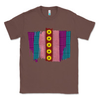 Chestnut Western Farm Life Sunflower Brush Strokes Classic Tee - Bettercallsaul