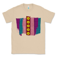 Mushroom Western Farm Life Sunflower Brush Strokes Classic Tee - Bettercallsaul
