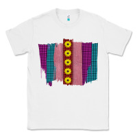 White Western Farm Life Sunflower Brush Strokes Classic Tee - Bettercallsaul