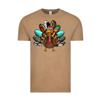 Vintage Coffee thanksgiving turkey Vintage Tee - RanaPortraitStore