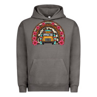 Pigment Tornado school bus leopard cowhide rainbow Urban Hoodie - Artiststas