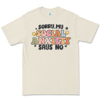 Bone sorry my social anxiety says no Premium Tee - MaliasSmallBusiness