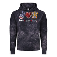Cloud Black Peace Love Veteran Vintage Hoodie - Bettercallsaul