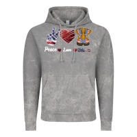 Cloud Rock Peace Love Veteran Vintage Hoodie - Bettercallsaul