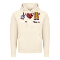 Vintage Artic Peace Love Veteran Vintage Hoodie - Bettercallsaul