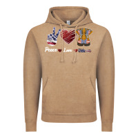 Vintage Coffee Peace Love Veteran Vintage Hoodie - Bettercallsaul