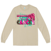 Mushroom Stronger than Cancer Long Sleeve Tee - HowdyJamesFarm