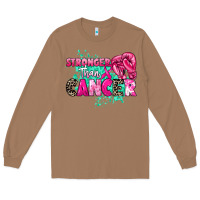 Toasted Coconut Stronger than Cancer Long Sleeve Tee - HowdyJamesFarm