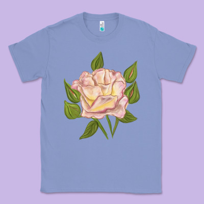 Life Of The Party Rose Classic Tee Designed By Lillyallendesigns
