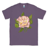 Lavender Life Of The Party Rose Classic Tee - LillyAllenDesigns