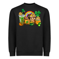 Black St. Patricks coffee cups Heavyweight Sweatshirt - HowdyJamesFarm