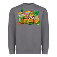 Storm St. Patricks coffee cups Heavyweight Sweatshirt - HowdyJamesFarm