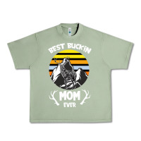 Oil Green Best Buckin Mom Ever Urban Heavy Tee - Bettercallsaul