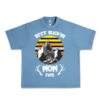 Pebble Blue Best Buckin Mom Ever Urban Heavy Tee - Bettercallsaul