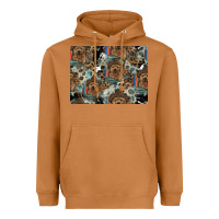 Meerkat Dog Pattern Heavyweight Hoodie - CowhideDigitalArt
