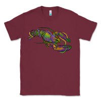 Burgundy mardi gras lobster Classic Tee - RanaPortraitStore