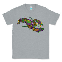 Heather Grey mardi gras lobster Classic Tee - RanaPortraitStore