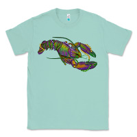Seafoam mardi gras lobster Classic Tee - RanaPortraitStore