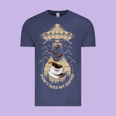Don't Take My Coffee Vintage Tee Designed By Bettercallsaul