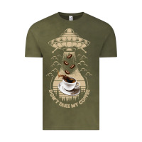 Vintage Olive Don't Take My Coffee Vintage Tee - Bettercallsaul