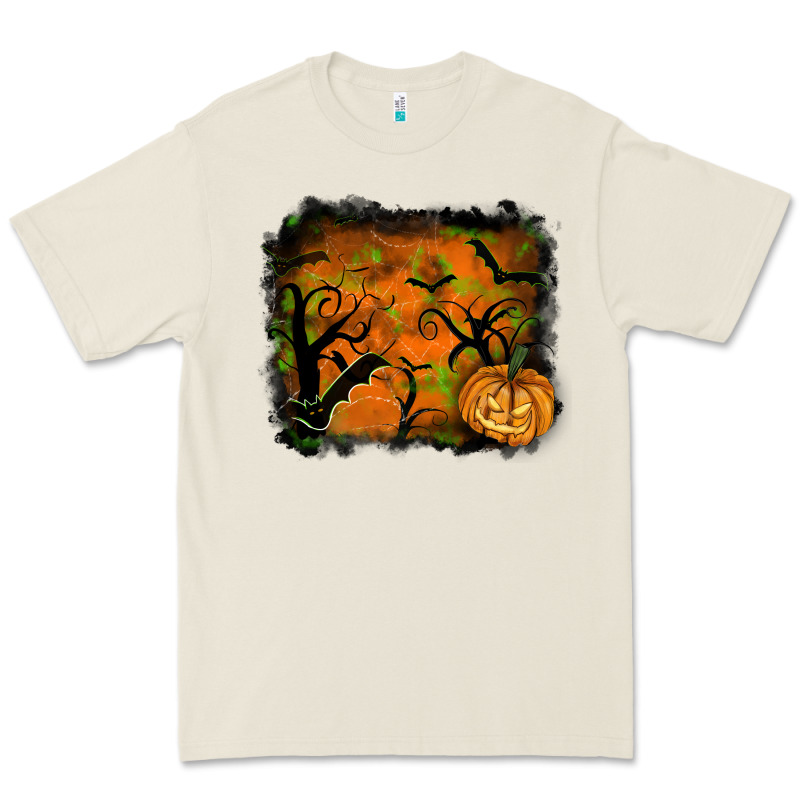 Halloween Background Premium Tee by RanaPortraitStore | Teevron
