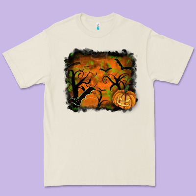 Halloween Background Premium Tee Designed By Ranaportraitstore