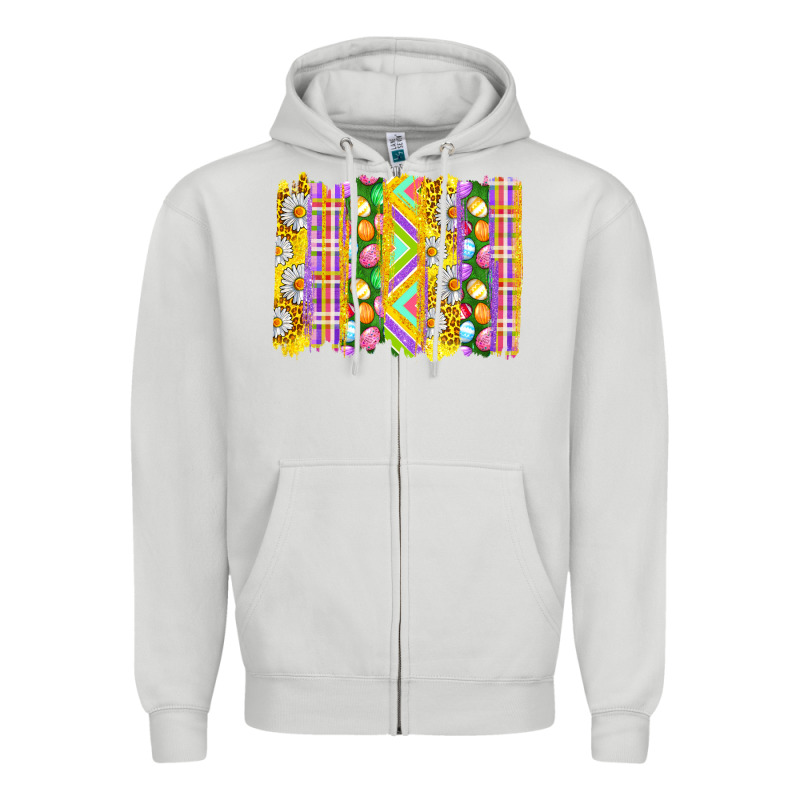 Easter Brushstrokes Zipper Hoodie by BundleAndBundleShop | Teevron