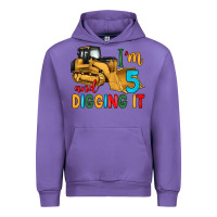Tulip i'm 5 and digging it Urban Hoodie - Artiststas