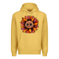 Antique Gold turkey sunflower bbs Premium Hoodie - BundleAndBundleShop