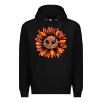 Black turkey sunflower bbs Premium Hoodie - BundleAndBundleShop