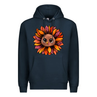 Navy turkey sunflower bbs Premium Hoodie - BundleAndBundleShop