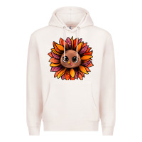 Pale Pink turkey sunflower bbs Premium Hoodie - BundleAndBundleShop
