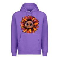 Purple turkey sunflower bbs Premium Hoodie - BundleAndBundleShop