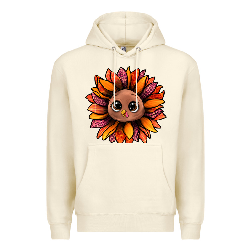 Turkey Sunflower Bbs Premium Hoodie by BundleAndBundleShop | Teevron