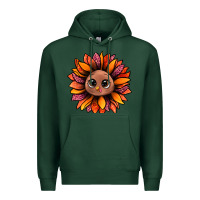 Sports Green turkey sunflower bbs Premium Hoodie - BundleAndBundleShop