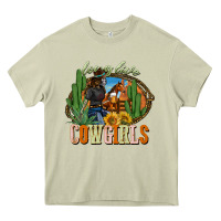 Mossy long live cowgirls Heavy Core Tee - NancyCooperArtShop