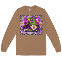 Toasted Coconut gnome on the truck tumbler hjf Long Sleeve Tee - HowdyJamesFarm
